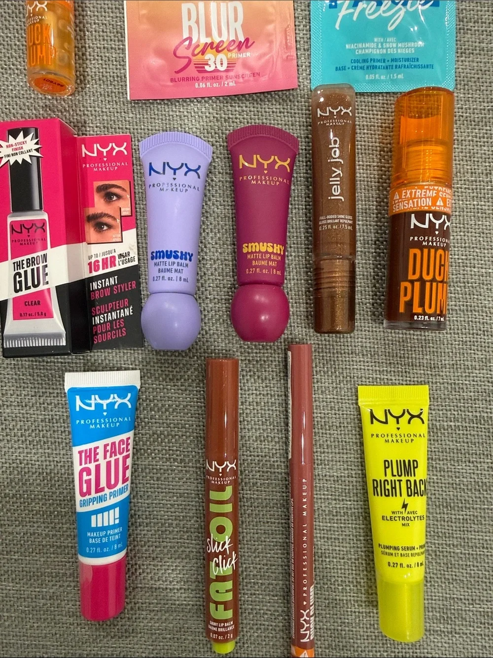 NYX 12 mixed